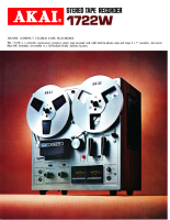 Akai 1722-W-Brochure